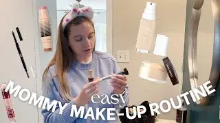 CHATTY GET READY WITH ME! | EASY MOM MAKE-UP ROUTINE 💄