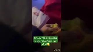 Finally veggie people got an option #trending #burger #vegetarian #vegan #canada #shorts