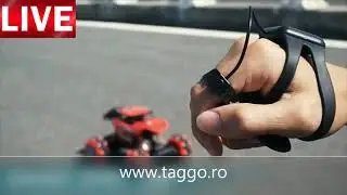 Masina 4x4 Rock Crawler Controlabila prin Gesturi si Telecomanda - www.taggo.ro