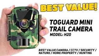 BEST VALUE CAMERA - TOGUARD H20 Trail Cam Hunting CCTV Home Security Surveillance Night Vision