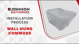 How to Install Wall Hung Toilet | H & R Johnson