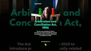 Arbitration and Conciliation