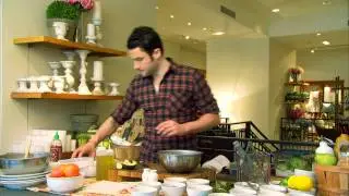 Pottery Barn FEED Demo with Chef Sam Talbot