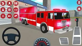 Fire Truck & Ambulance Driving 3D Android Gameplay - INSANE Fire Truck Rescue Missions!