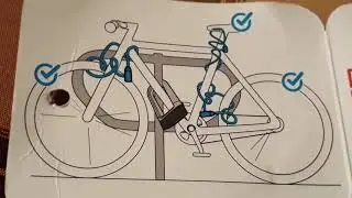 Locking a bicycle anywhere