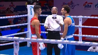 Day 5 (60kg) TANKO Viliam (SVK) vs  OUMIHA Sofiane (FRA) | AIBA WCHs 2021