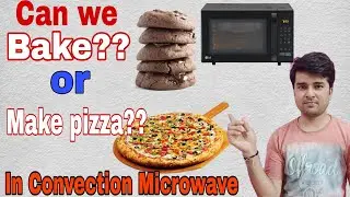 How to bake in convection microwave ! How to make pizza in Convection Microwave