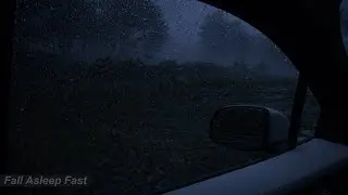 Can&rsquo;t Sleep? Heavy Rain in a Cozy Car for Insomnia Relief (No Music)