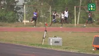 Akintan Sunday wins men's 200m heat 10 at 2021 AFN All Comers Meet Akure