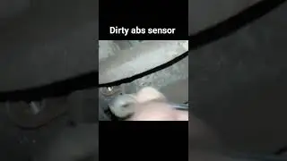 dirty abs sensor #automobile #repair