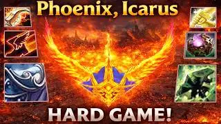 Phoenix , Icarus - Такую Игру , нужно просто Смотреть ! 4 vs 5 ? Не беда ! Главное Фулл Одет!