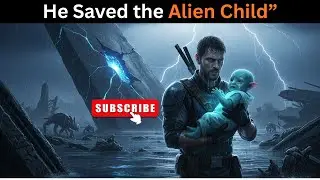 Alien Rescue in a Storm: Sci-Fi Short Story | Human Saves Alien Child&rdquo;