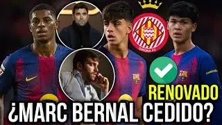 MARC BERNAL PODR&Iacute;A IRSE CEDIDO AL GIRONA! RENOVACI&Oacute;N DRO FERNANDEZ, RASHFORD A PUNTO DE FICHAR