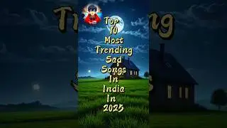 Top 10 Most Popular Sad songs in india in 2025😭📈 #shorts #ytshorts