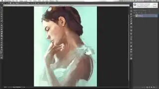 Painting a Female Portrait in Photoshop