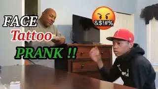 FACE TATTOO PRANK ON PARENTS!! *emotional*