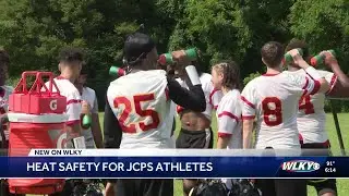 How Seneca High School football is keeping players safe in summer heat