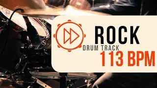113 BPM | Rock Drum Beat | Baking Track (#40)