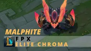 FPX Malphite Elite Chroma - League Of Legends