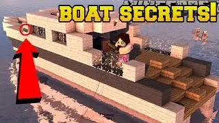 Minecraft: BOAT SECRETS!!! - Captain Seagull's Buttons 3 - Custom Map