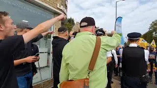 Protect Our Children Protest, Honor Oak Pub 30/09/23 He's One Of Your Own!