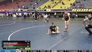 14U 83 Emma Engels Scorpion Wrestling Club Vs Justin Williamson Region Wrestling Academy