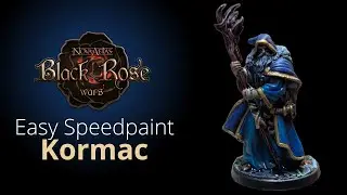 🎨Easy Speedpaint - Kormac - Black Rose Wars Rebirth⚫🌹⚔️