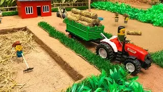 DIY Mini Farm Project | Roy Sells Straw for Cash 🚜 @miniroycreator 