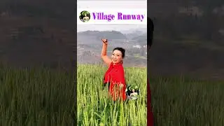Village runway# Rural Fashion Show # Part 133 # Village Runwa