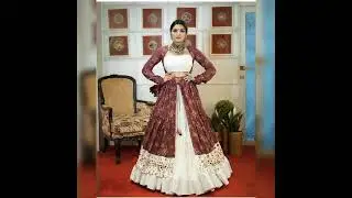 Top 16 🔥Crop Top and skirt / Beautiful Designer collection latest design