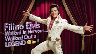 (&ldquo;Filipino Elvis Walked In Nervous&hellip; Walked Out a LEGEND 😳👑🎤&rdquo;)
