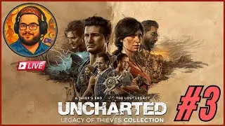 ON İKİ KULE VE HAZİNE AVI | Uncharted 4: A Thief's End Bölüm 3 Türkçe #canlı #uncharted4 #türkçe