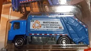 Matchbox-2025 - Мусоровоз MBX EV *Новая модель* #matchbox