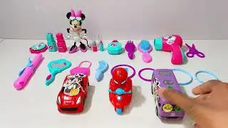 MINNIE ASMR🎀 Satisfying with Unboxing Disney Minnie Mouse Makeup Playset | Review Toys ASMR
