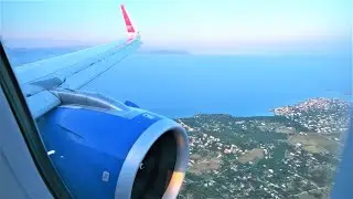 SkyExpress Airbus A320NEO Beautiful Approach & Landing @ Athens, ATH