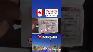 Canada Business Visa Granted!! #visa #canada #businessvisa #visagranted