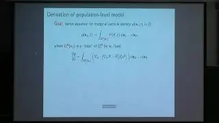 Prof. Maria Bruna | Diffusion of finite-size particles and application to heterogeneous domains
