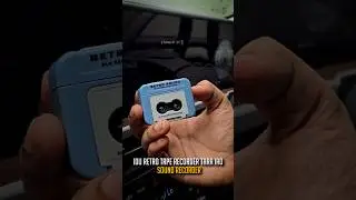 Retro Tape Recorder with Sound #kannada #techkannada #tech