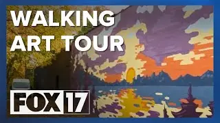 Strolling through art: Grand Rapid's Uptown District unveils new and immersive public art walk
