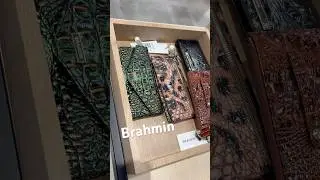 КОШЕЛЬКИ И СУМКИ BRAHMIN DAYAN И MORE MACYS #brahmin #brahminbag #brahminpurse