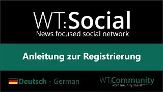 WT:Social - Anleitung zur Registrierung