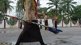 Kolone Tongkat Putra Gudep Daeng Manambon