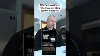 Срочная новость: компания Teltonika выходит на рынок систем безопасности Великобритании.