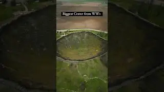 Biggest Crater in the World 💥 WW1 Lochnagar 🇫🇷🪖
