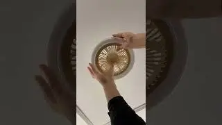 LED fan light#homedecor #led #ledlights #amazing #amazingfinds