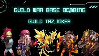 CASTLE CLASH | GUILD WAR | BASE BOMBING 💣💣 | TOP 5 MIGHT | InsaneDivision & 420-united