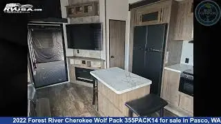 Phenomenal 2022 Forest River Cherokee Wolf Pack Toy Hauler RV For Sale in Pasco, WA | RVUSA.com