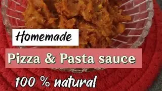 Homemade Pizza 🍕 Pasta sauce recipe | Without preservatives Pizza sauce #recipe #homemade