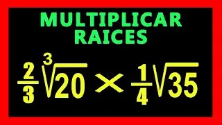 ✅👉 Multiplicacion de Radicales con Fracciones de diferente indice ✅ Como Multiplicar Radicales