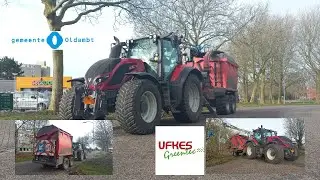 Ufkes Greentec VC Jaguar 40/13 - Valtra T174 - Gemeente Oldambt